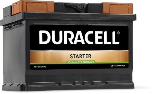 Duracell Starter 12V 55Ah 450A jobb+ akkumulátor