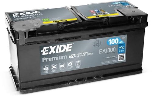 Exide Prémium 12V 100Ah 900A