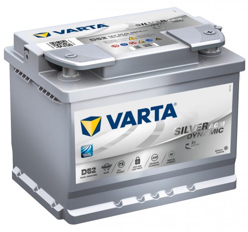 Varta Silver Dynamic (AGM) 12V 60Ah 680A akkumulátor (Start/Stop)